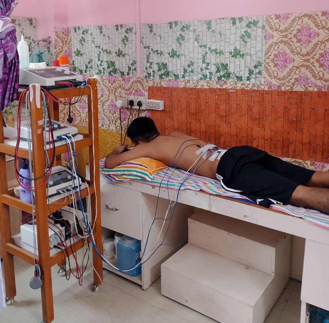 Electrotherapy for lower back pain